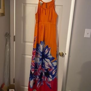 Orange Maxi Dress
